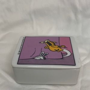Vintage Garfield Comic Trinket Box